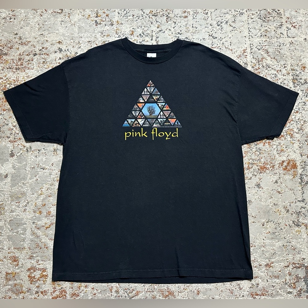 PINK FLOYD black T-shirt size 2XL 100% cotton